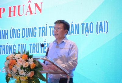 Bộ Nông nghiệp và Môi trường tập huấn ứng dụng trí tuệ nhân tạo (AI) trong công tác thông tin, truyền thông
